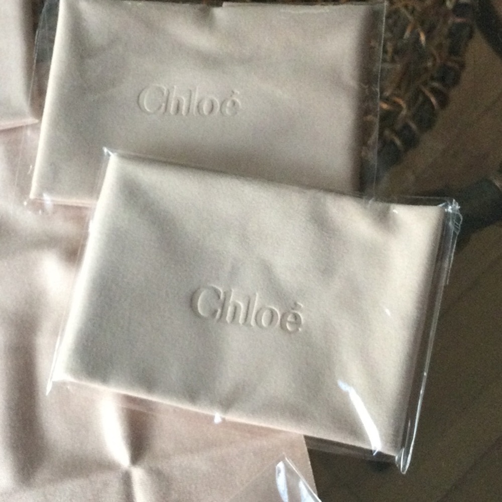 NEW Chloe eyeglass sunglass cleaning cloth